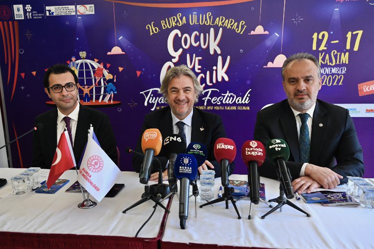 Üç ülkenin 'Çocuk ve Gençlik Tiyatroları' Bursa'da buluşacak