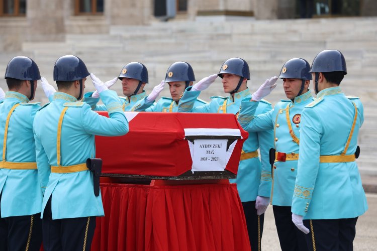 Vefat eden Aydın Zeki Tuğ'a TBMM'de son görev